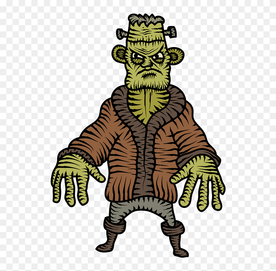 Frankenstein Clipart - Illustration - Png Download