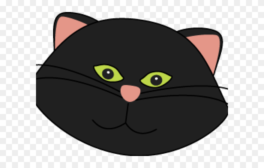 Black Cat Clipart - Clip Art - Png Download