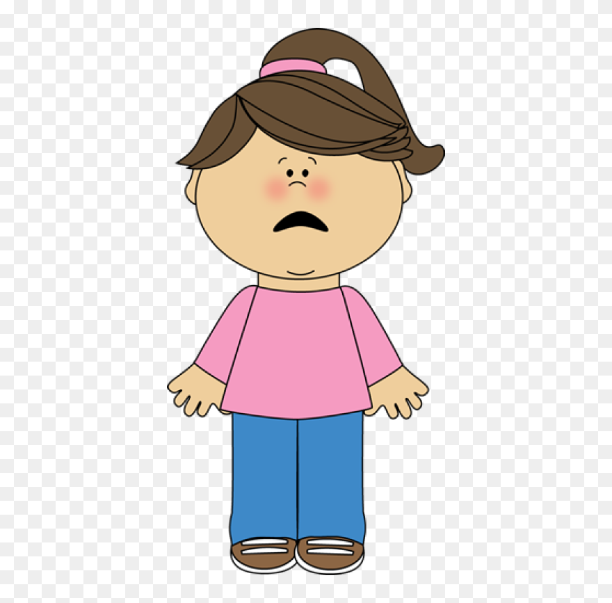 Girl Holding Books Clipart - Png Download