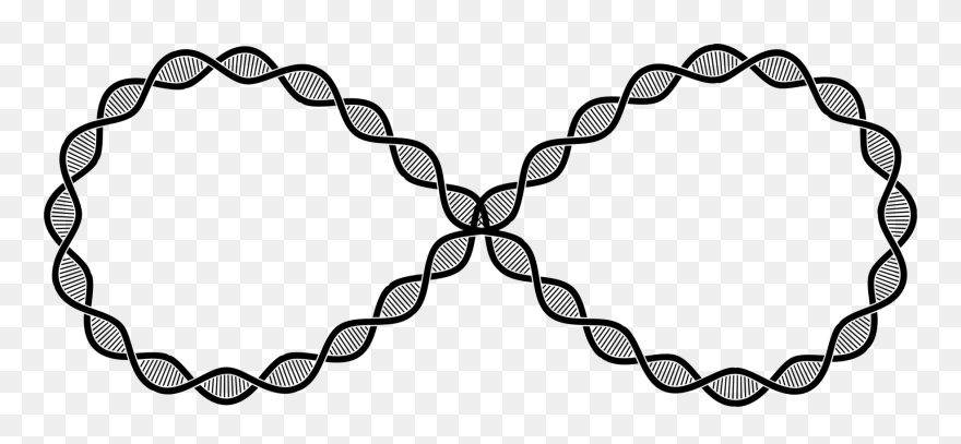 Line Art,angle,symmetry - Dna Infinity Clipart