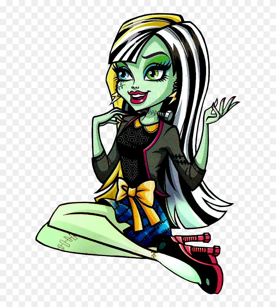 Frankenstein Clipart Casket - Monster High Frankie Stein - Png Download