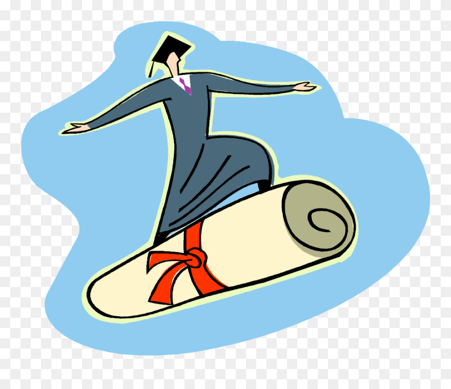 Graduation Ceremony College Student Clip Art - Cover Page About Graduation - Png Download