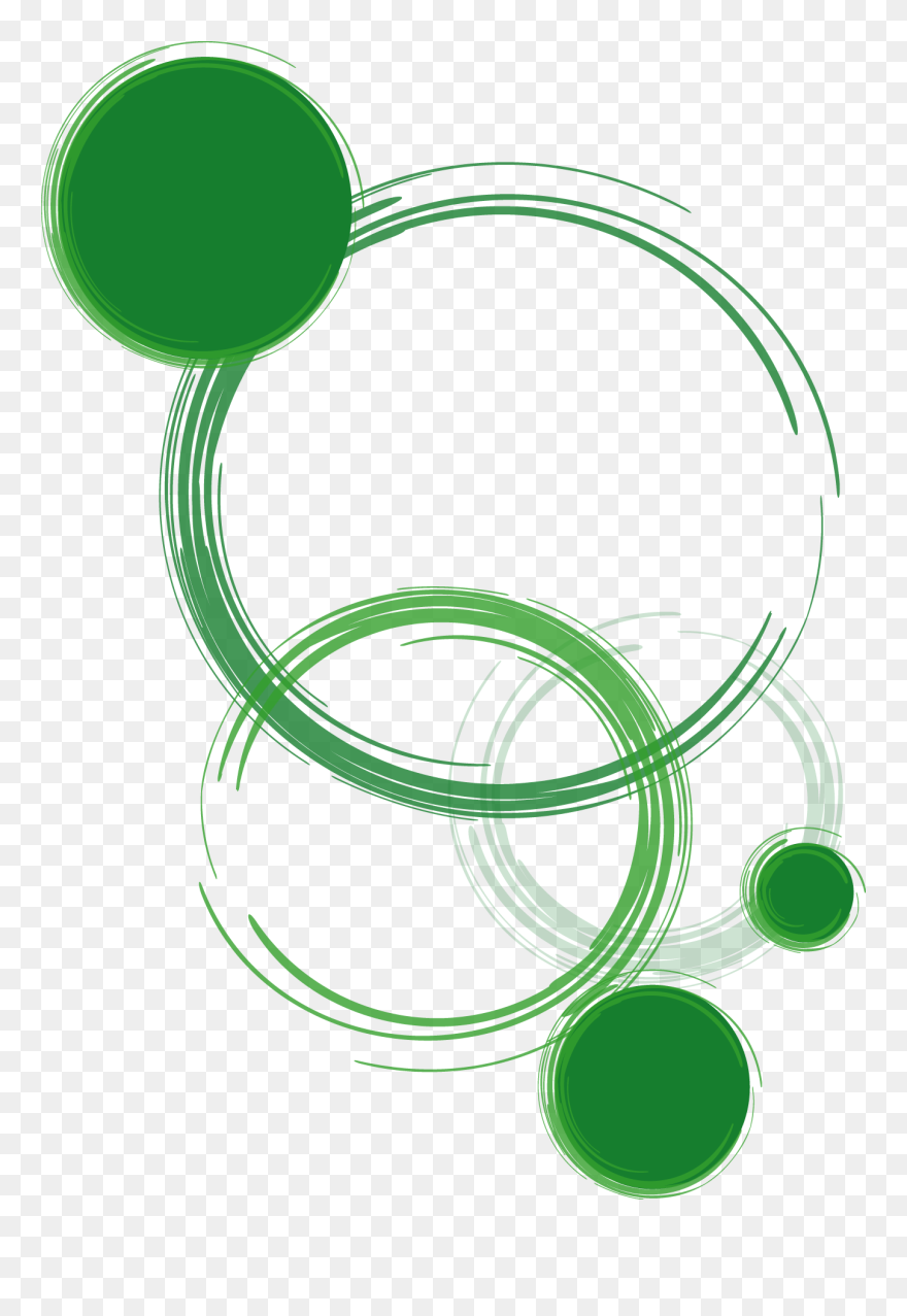 College Clipart Png Download - Green Swirls Png Transparent Png