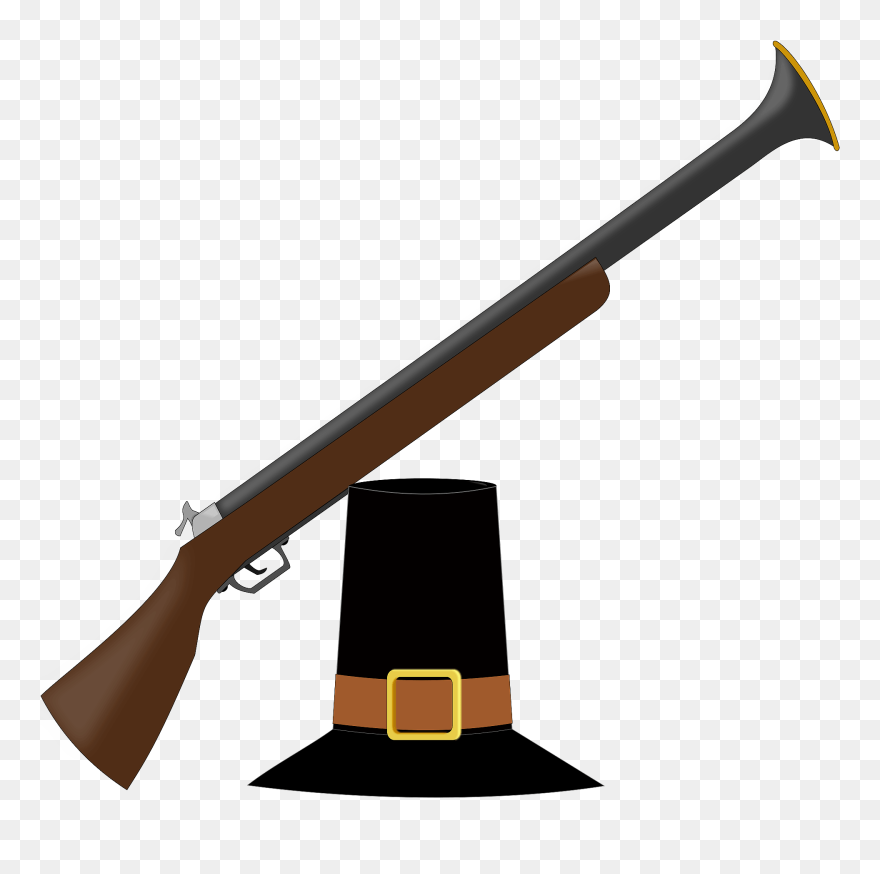 Pilgrim Musket Clipart