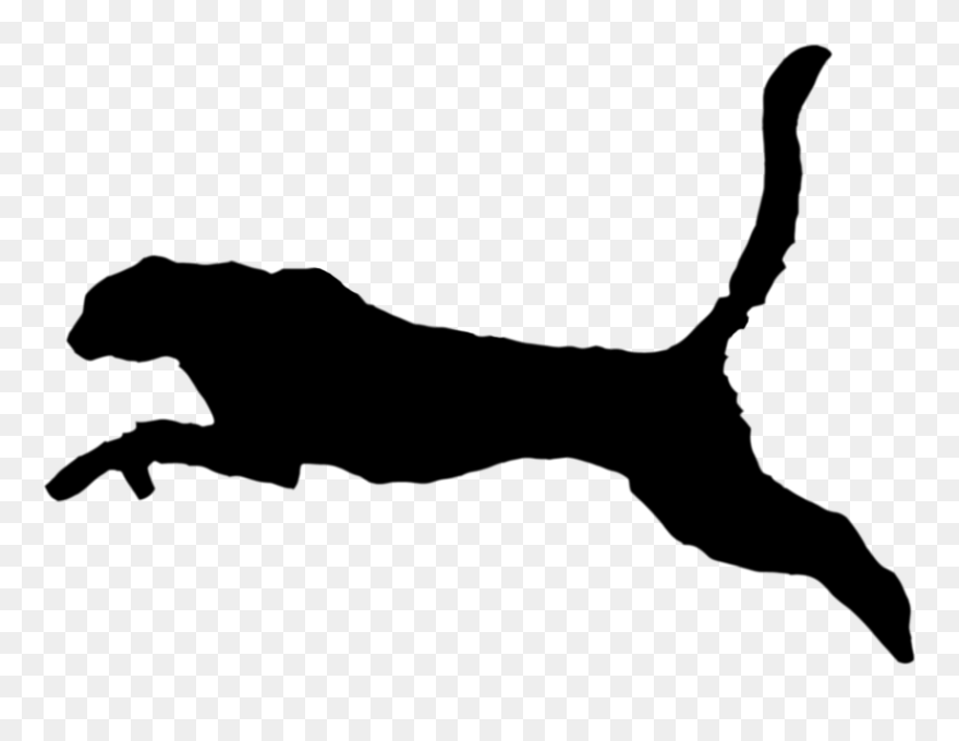 Clip Art Silhouette Jaguar Cheetah Image - Silhouette Cheetah Png Transparent