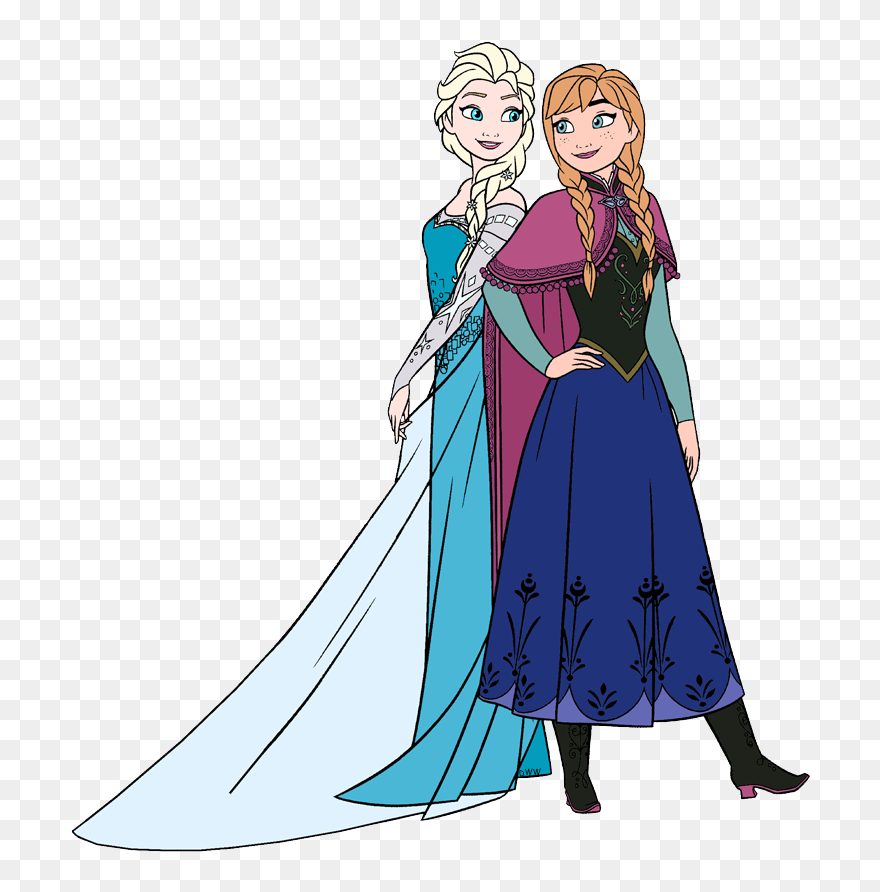 Frozen Clip Art 2 - Frozen Elsa Whole Body Hd - Png Download