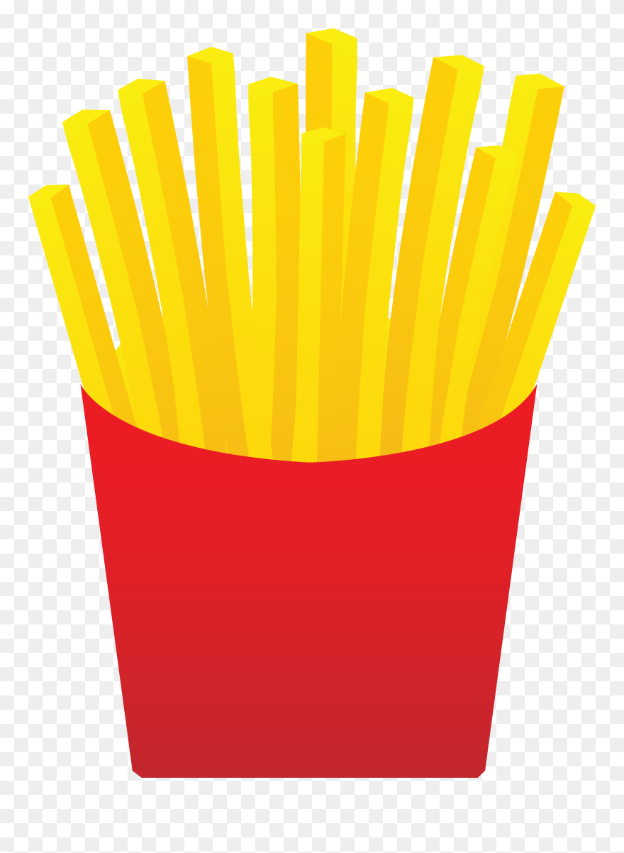 French Fry Clipart - Fries Clip Art - Png Download
