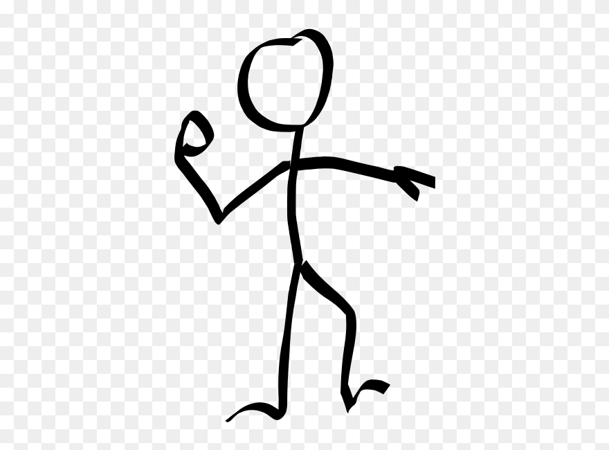 Hammer Throw Clipart, Vector Clip Art Online, Royalty - Stick Figure No Background - Png Download