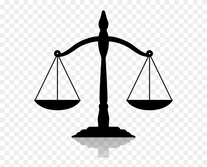 Science Scale Cliparts - Law Scales Png Transparent Png
