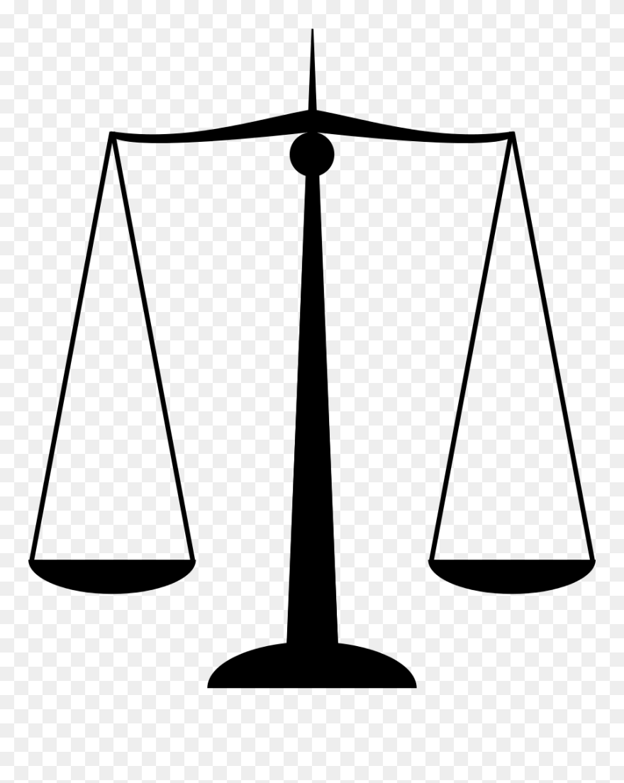 Measuring Scales Justice Clip Art - Scales Of Justice - Png Download