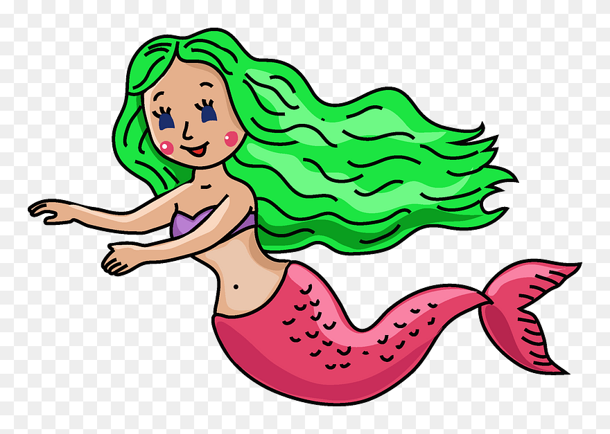 Mermaid Clipart - Png Download