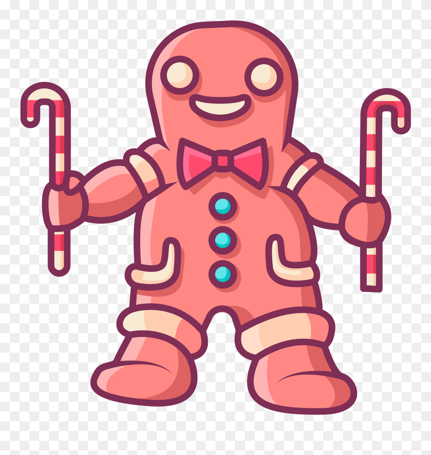 Gingerbread Man Clipart