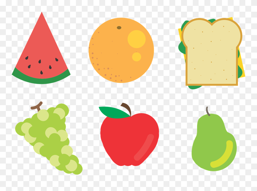 Picnic Png Download Image - Comida Saludable Dibujos Clipart