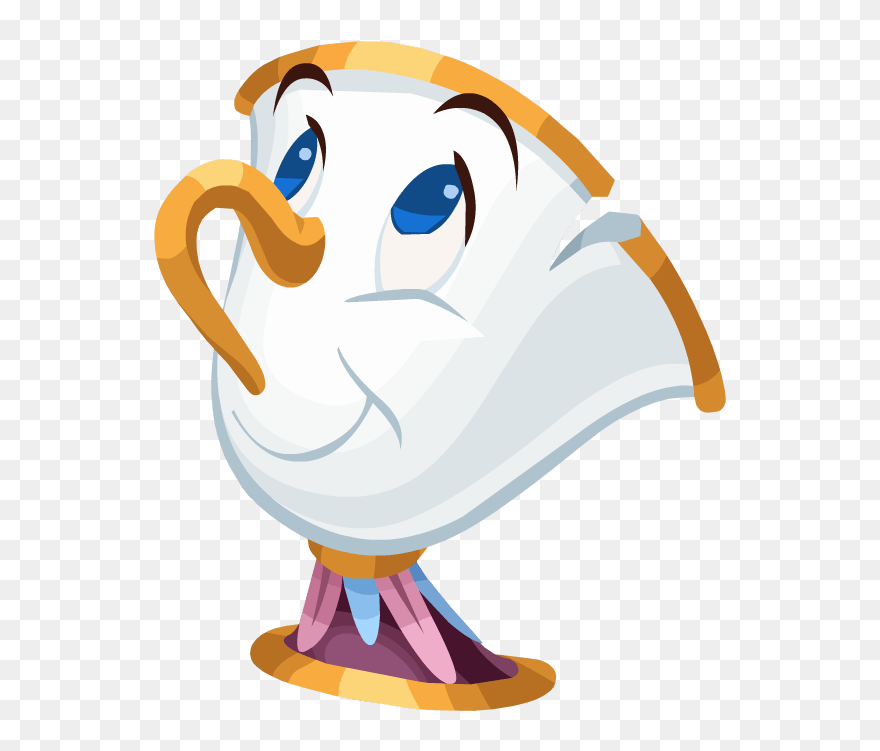 Chip Transparent Png Stickpng - Chip Cartoon Beauty And The Beast Clipart