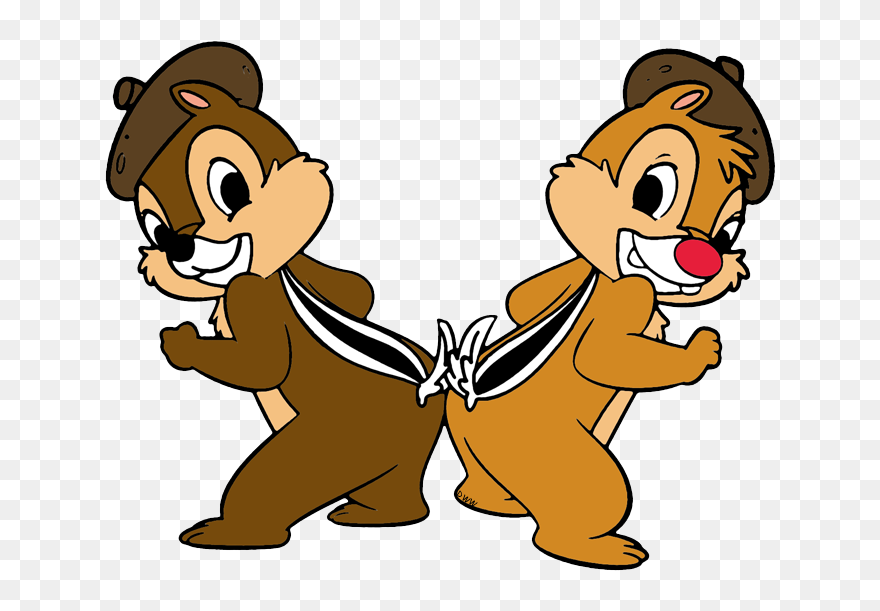 Chips Clipart Disney Character - Chip And Dale Png Transparent Png