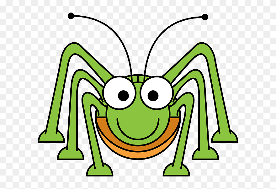 Cute Insects Clip Art - Png Download