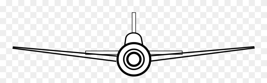 Monoplane Dihedral Wing - Plane Wings Logo Png Clipart