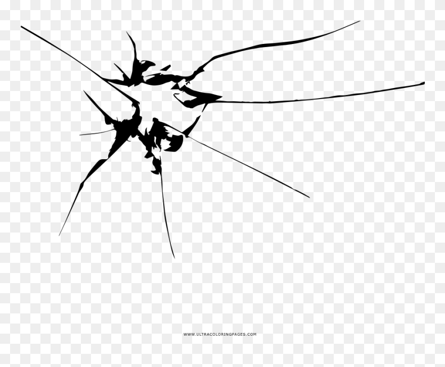 Glass Crack Png For Kids - Illustration Clipart