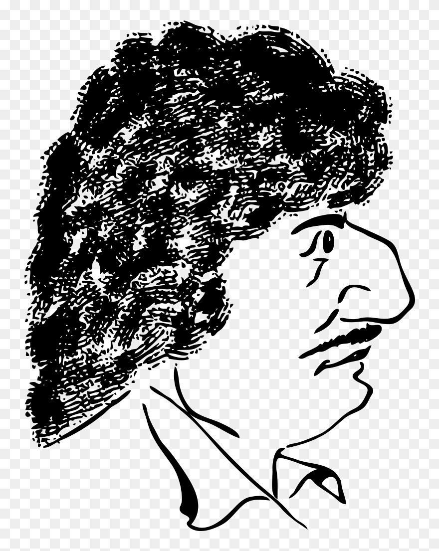 Blue Man Head Svg Clip Arts - Clip Art - Png Download