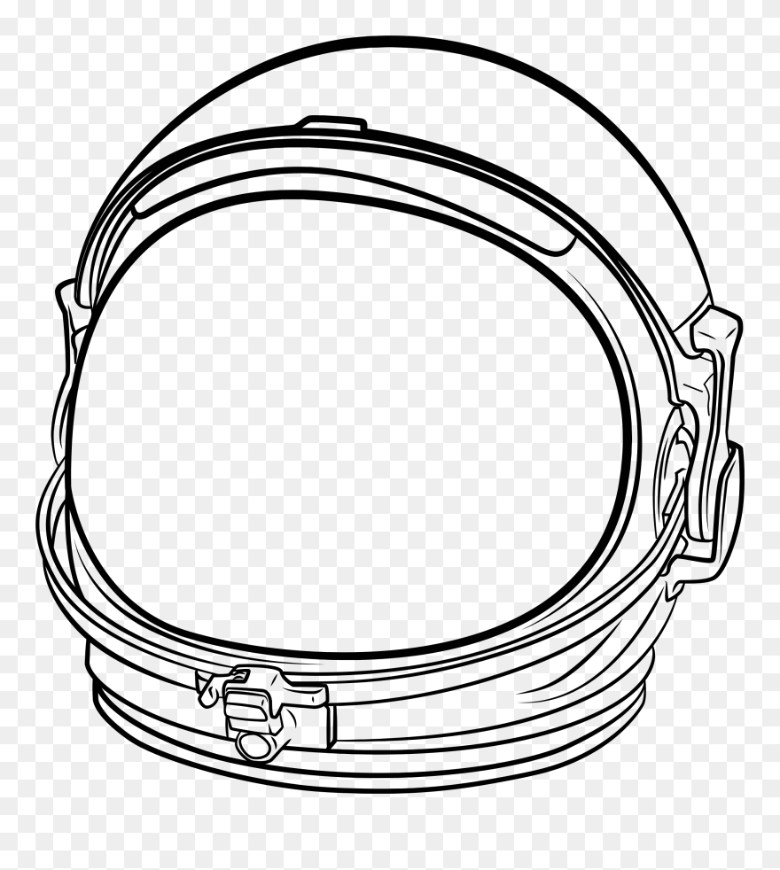 Transparent Astronaut Clip Art - Astronaut Helmet Transparent Background - Png Download
