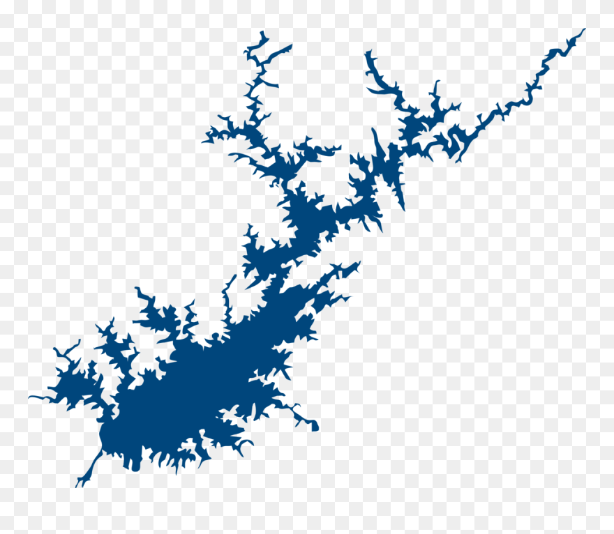 Map Of Lake Lanier Map Lake Lanier Georgia Clipart (#5288121) - Pinclipart