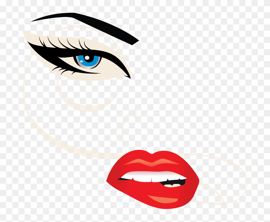 Cosmetics Make-up Artist Logo Fashion Eye Shadow - Makeup Artist Logo Png Clipart