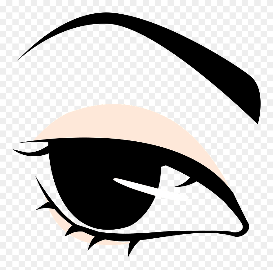 Eye Makeup Clipart - Portable Network Graphics - Png Download