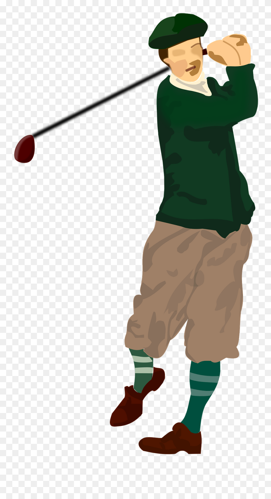 Golfer Club Png Clipart