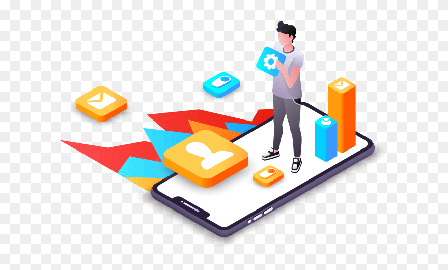 Mobile App Development Clipart