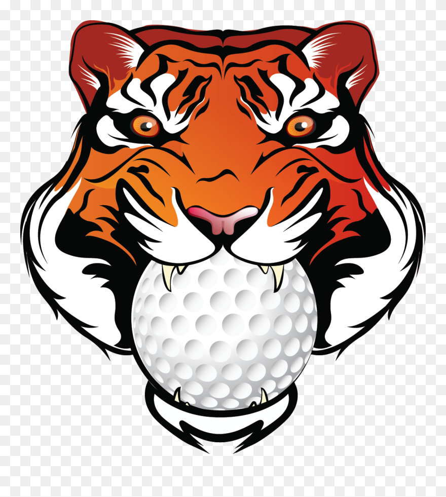 Tiger Coming Out Of Basketball Clipart Picture Black - Transparent Tigers Basketball Logo - Png Download