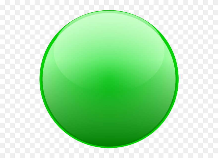 Green Ball Clipart - Png Download