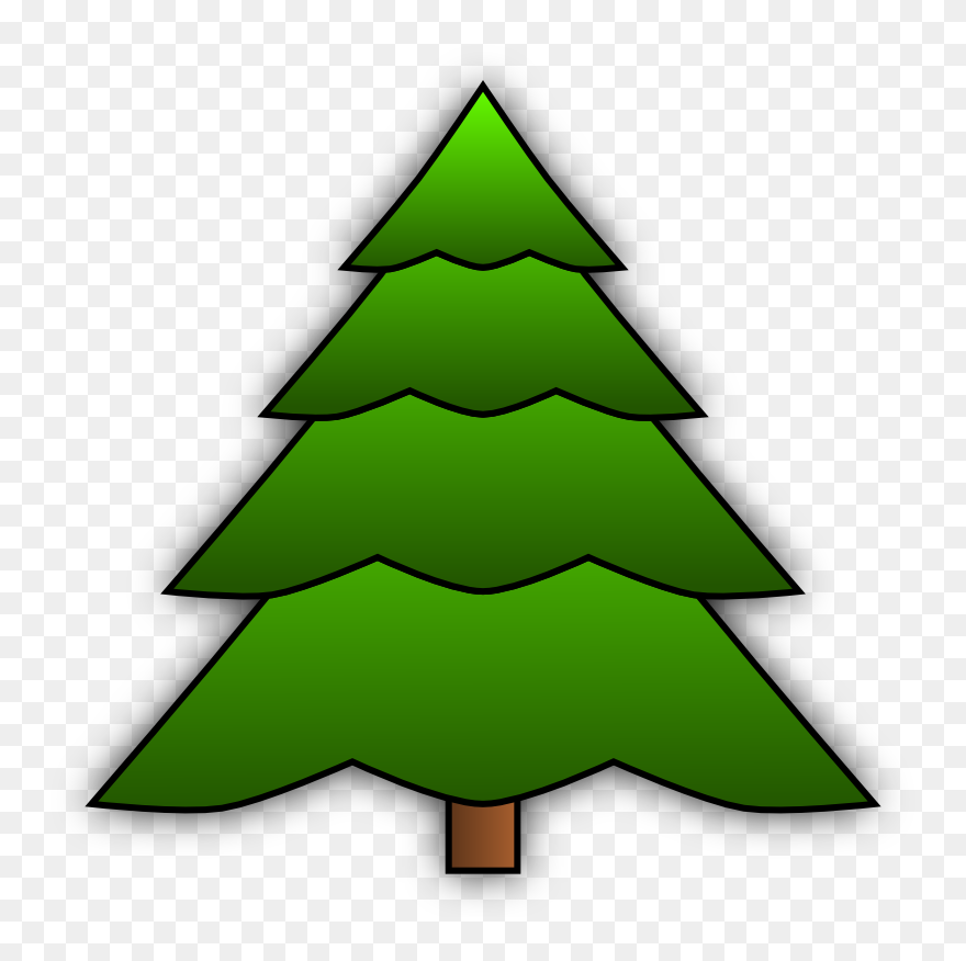 Transparent Clipart Ostern - Evergreen Tree Clipart - Png Download