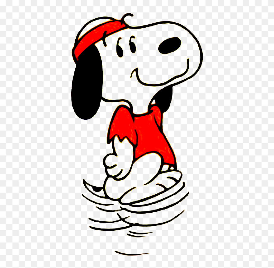 Golf Clipart Snoopy, Golf Snoopy Transparent Free For - Cartoon - Png Download