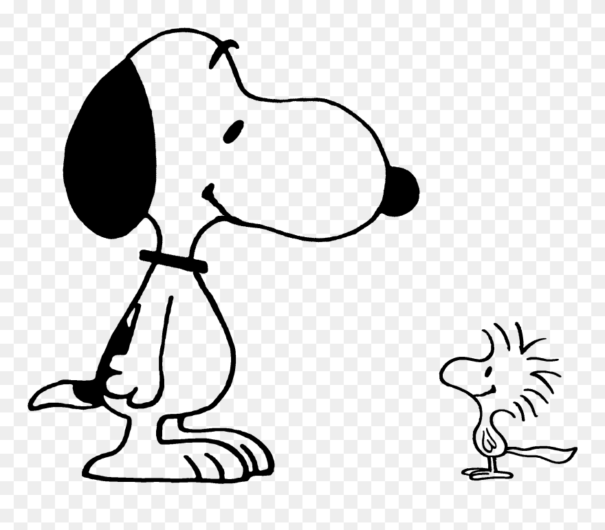 Svg Royalty Free Woodstock Snoopy Charlie Brown Van - Charlie Brown Snoopy Svg Clipart