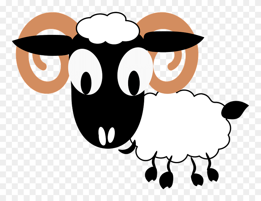 Ram Clipart - Goat - Png Download