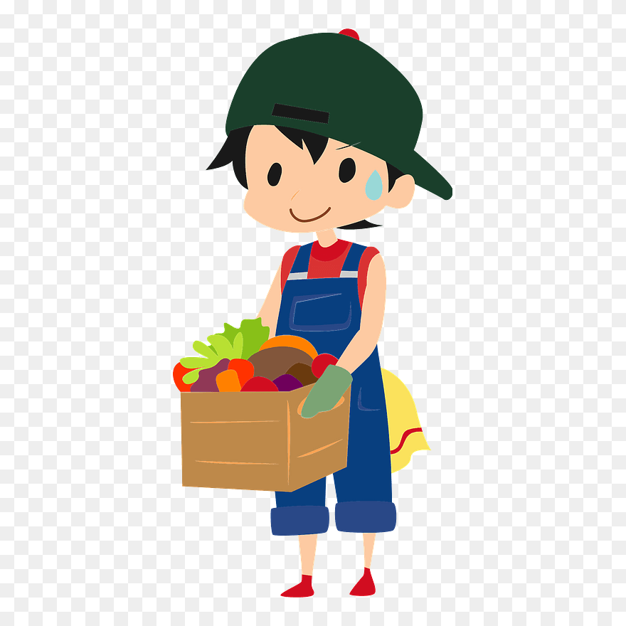 Greengrocer Vegetable Store Clipart - さん 八百屋 イラスト - Png Download