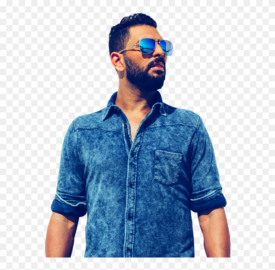 Transparent Denim Clip Art - Yuvraj Singh Images Hd Download - Png Download