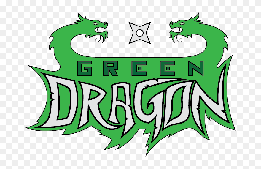 Green Dragon Title Clipart