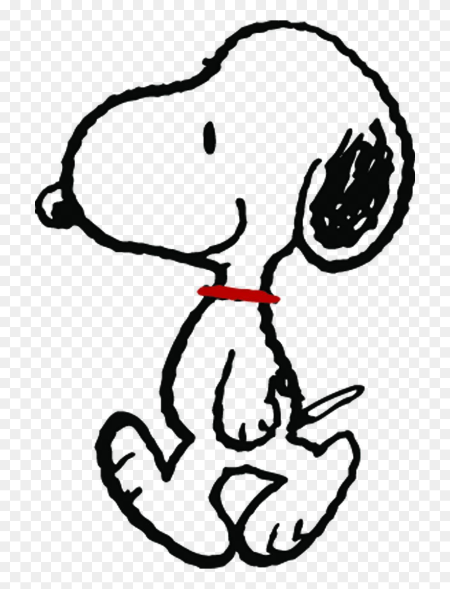 Snoopy Clipart Head - Clipart Snoopy Transparent Background - Png Download
