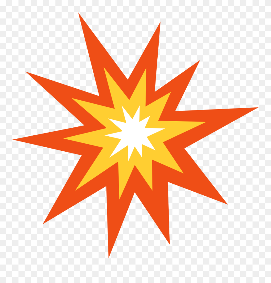 Guess The Emoji Explosion Emoticon Clip Art - Explosion Emoji - Png Download