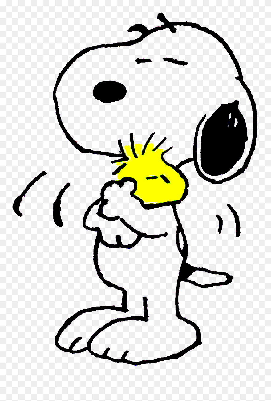 Snoopy Woodstock Drawing By Bradsnoopy97 Snoopy Woodstock - Snoopy Woodstock Hug Gif Clipart