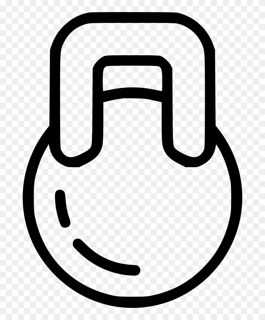 Cliparts For Free Download Dumbbells Clipart Drawing - Drawing Dumbbells - Png Download