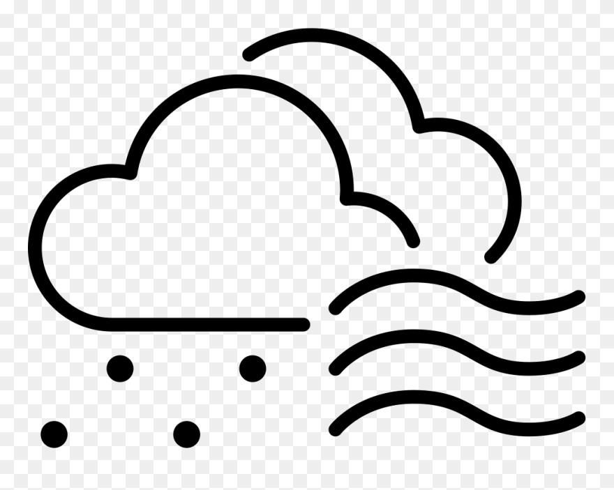 Hurricane Clipart Dust Bowl - Dust Storm Icons - Png Download