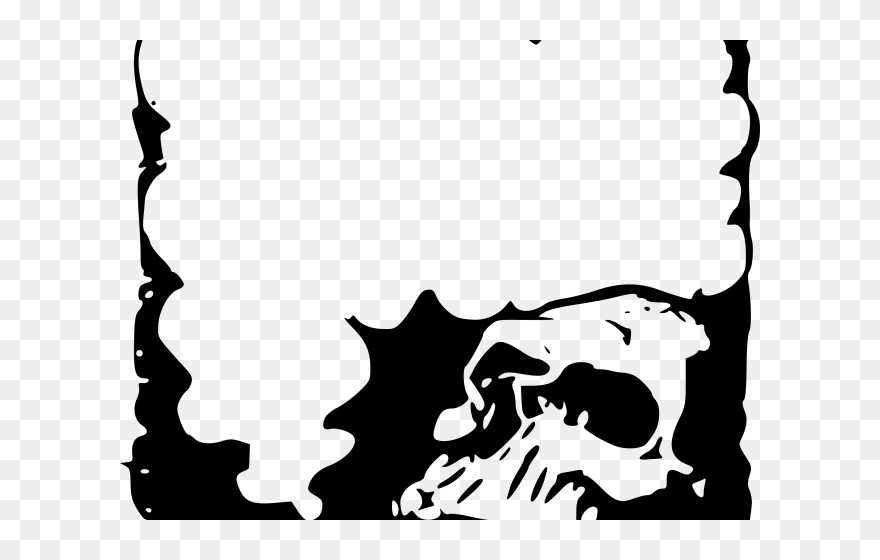 Skull Frame Transparent Clipart