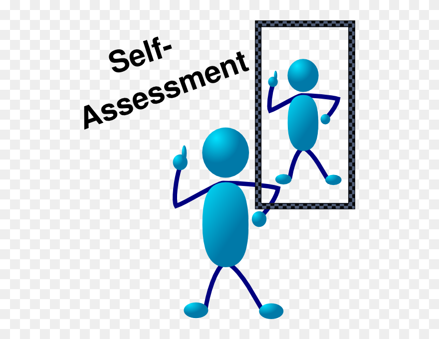 Assessing Your Learning Clipart Clip Black And White - Self Assessment Clipart - Png Download