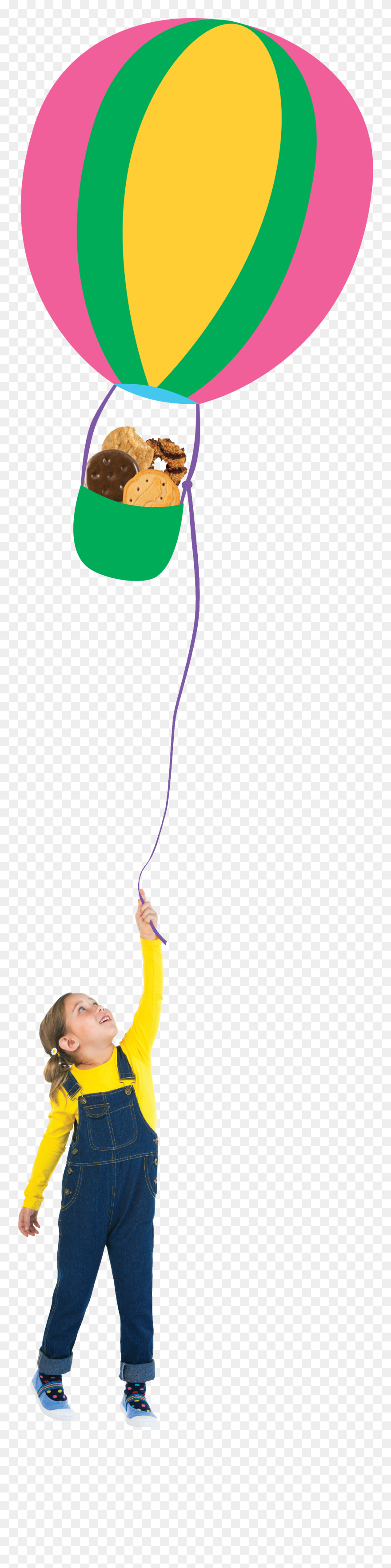 2020 Girl With Balloon - Climbing Clipart