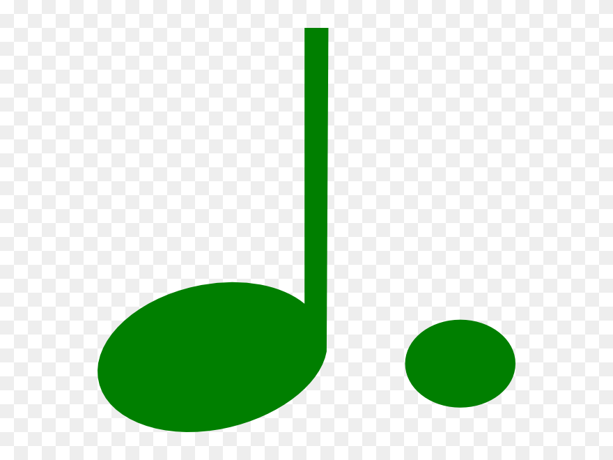 Clip Art Dotted Quarter Note - Png Download