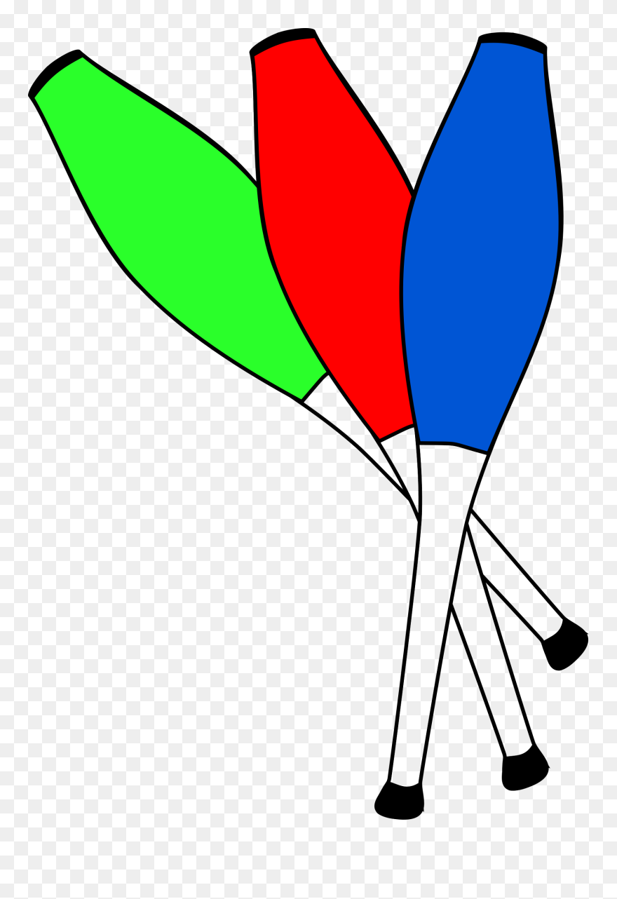 Juggling Png Clipart - Juggling Club Clip Art Transparent Png