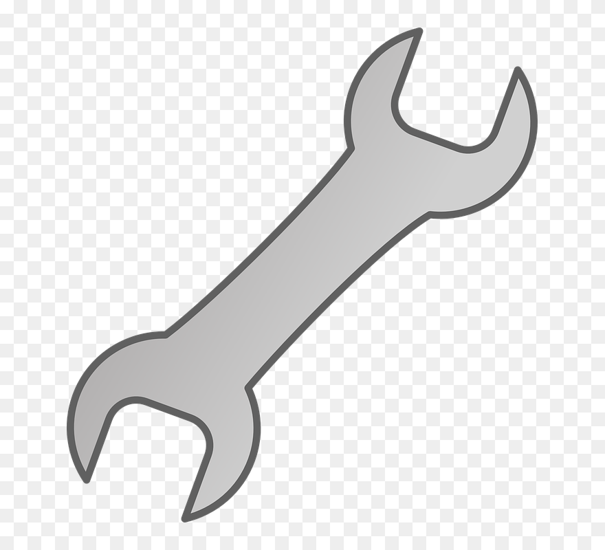 Tools Screwdriver Free Vector Graphic On Pixabay - Wrench Clip Art Png Transparent Png