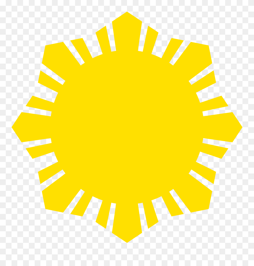 Sun Clipart Small Banner Black And White Download Clipart - 3 Star And A Sun - Png Download